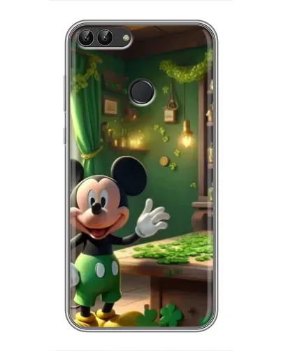Чохол для Huawei P Smart (Enjoy 7s, FIG-LA1) з картинкою «Міккі в майстерні»