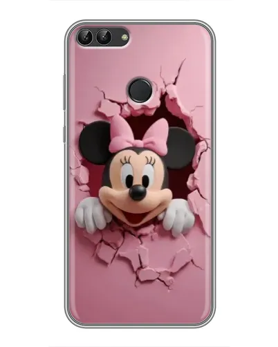 Чохол для Huawei P Smart (Enjoy 7s, FIG-LA1) з картинкою «Мінні крізь стіну»