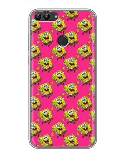 Чохол для Huawei P Smart (Enjoy 7s, FIG-LA1) з картинкою «Рожевий паттерн» Чохол для Huawei P Smart (Enjoy 7s, FIG-LA1) з картинкою «Рожевий паттерн»