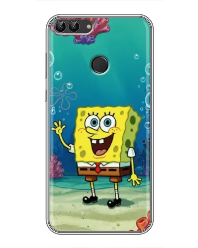 Чохол для Huawei P Smart (Enjoy 7s, FIG-LA1) з картинкою «Підводний привіт»