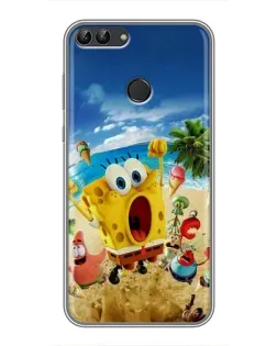 Чохол для Huawei P Smart (Enjoy 7s, FIG-LA1) з картинкою «Розваги на пляжі»