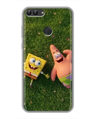 Чехол для Huawei P Smart (Enjoy 7s, FIG-LA1) с картинкой «Друзья на лужайке» Чехол для Huawei P Smart (Enjoy 7s, FIG-LA1) с картинкой «Друзья на лужайке»