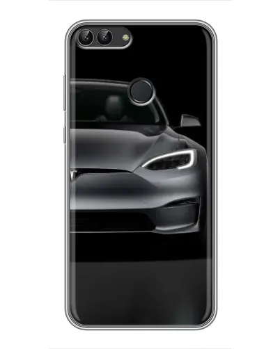 Чохол для Huawei P Smart (Enjoy 7s, FIG-LA1) з картинкою «Tesla Model S Look» Чохол для Huawei P Smart (Enjoy 7s, FIG-LA1) з картинкою «Tesla Model S Look»