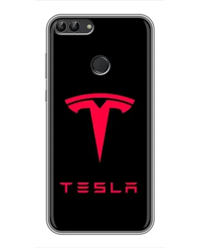 Чохол для Huawei P Smart (Enjoy 7s, FIG-LA1) з картинкою «Tesla Red Logo» Чохол для Huawei P Smart (Enjoy 7s, FIG-LA1) з картинкою «Tesla Red Logo»