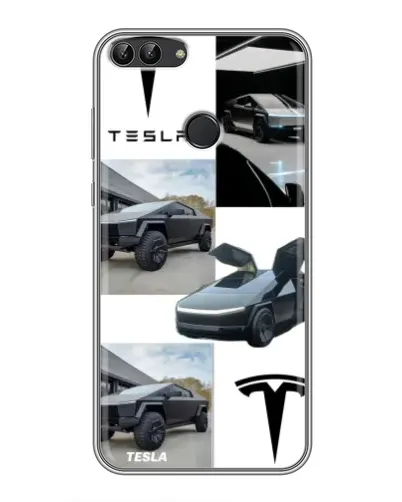 Чохол для Huawei P Smart (Enjoy 7s, FIG-LA1) з картинкою «Колаж Cybertruck Tesla» Чохол для Huawei P Smart (Enjoy 7s, FIG-LA1) з картинкою «Колаж Cybertruck Tesla»