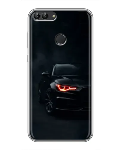 Чехол для Huawei P Smart (Enjoy 7s, FIG-LA1) с картинкой «Audi — хищный взгляд»