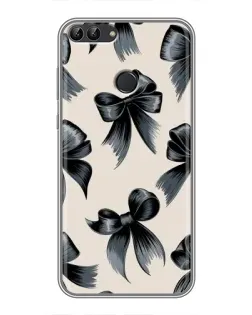 Чехол для Huawei P Smart (Enjoy 7s, FIG-LA1) с картинкой «Банты Coquette»