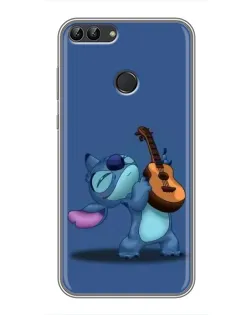 Чохол для Huawei P Smart (Enjoy 7s, FIG-LA1) з картинкою «Стіч з укулеле»