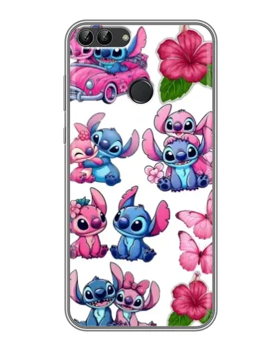 Чохол для Huawei P Smart (Enjoy 7s, FIG-LA1) з картинкою «Стікери Stitch та Angel» Чохол для Huawei P Smart (Enjoy 7s, FIG-LA1) з картинкою «Стікери Stitch та Angel»