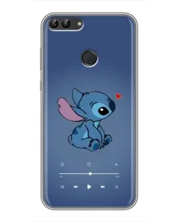 Чохол для Huawei P Smart (Enjoy 7s, FIG-LA1) з картинкою «Музичний Stitch»