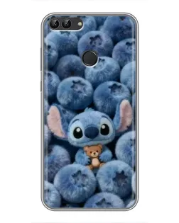 Чохол для Huawei P Smart (Enjoy 7s, FIG-LA1) з картинкою «Стіч та лохина»