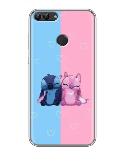 Чохол для Huawei P Smart (Enjoy 7s, FIG-LA1) з картинкою «Stitch та Angel Love» Чохол для Huawei P Smart (Enjoy 7s, FIG-LA1) з картинкою «Stitch та Angel Love»