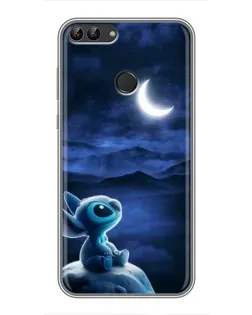 Чохол для Huawei P Smart (Enjoy 7s, FIG-LA1) з картинкою «Місячна ніч Стіча»