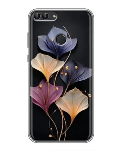 Чохол для Huawei P Smart (Enjoy 7s, FIG-LA1) з картинкою «Лілові квіти грації» Чохол для Huawei P Smart (Enjoy 7s, FIG-LA1) з картинкою «Лілові квіти грації»
