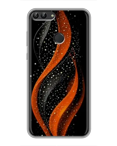 Чохол для Huawei P Smart (Enjoy 7s, FIG-LA1) з картинкою «Вогняна зоряна хвиля»