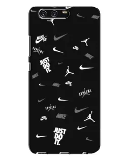 Чохол для Huawei P10 Plus (VKY) з картинкою «Nike Black Pattern»