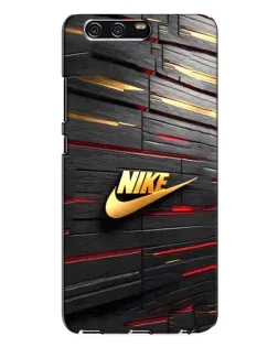 Чохол для Huawei P10 Plus (VKY) з картинкою «Золотий Nike на металі»