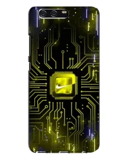 Чохол для Huawei P10 Plus (VKY) з картинкою «Nike — золота іскра»