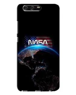 Чехол для Huawei P10 Plus (VKY) с картинкой «Земля из космоса NASA»