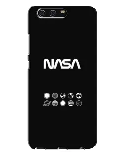 Чехол для Huawei P10 Plus (VKY) с картинкой «NASA — технический принт»