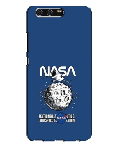 Чехол для Huawei P10 Plus (VKY) с картинкой «NASA — лунная миссия»