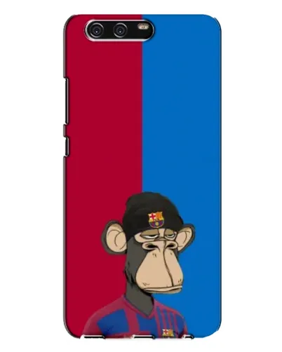 Чохол для Huawei P10 Plus (VKY) з картинкою «Bored Ape — фанат Барси»