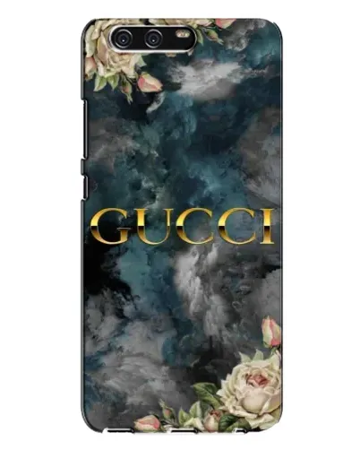 Чохол для Huawei P10 Plus (VKY) з картинкою «Абстрактні квіти Gucci»
