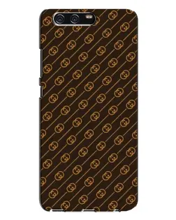 Чохол для Huawei P10 Plus (VKY) з картинкою «Gucci — золоті діагоналі»