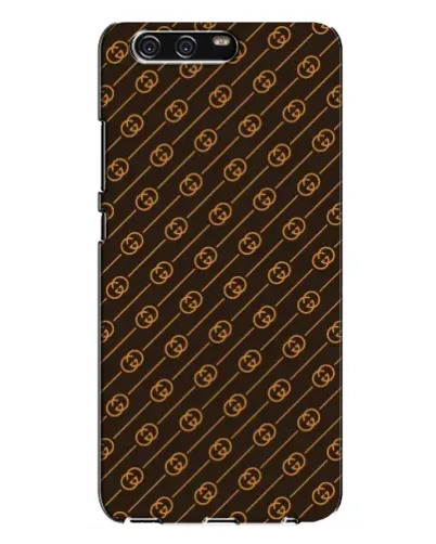 Чохол для Huawei P10 Plus (VKY) з картинкою «Gucci — золоті діагоналі»