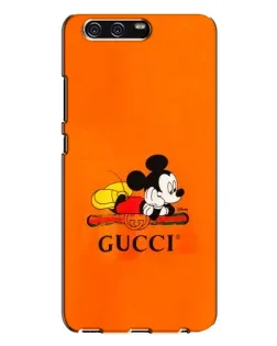 Чохол для Huawei P10 Plus (VKY) з картинкою «Міккі Маус Gucci — помаранч»