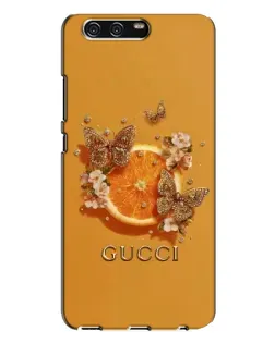 Чохол для Huawei P10 Plus (VKY) з картинкою «Gucci — золоті метелики»
