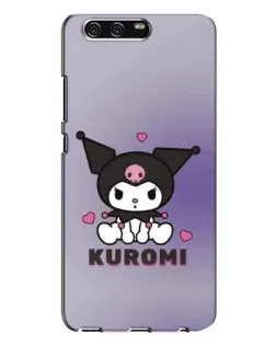 Чохол для Huawei P10 Plus (VKY) з картинкою «Kuromi — фіолетовий арт»