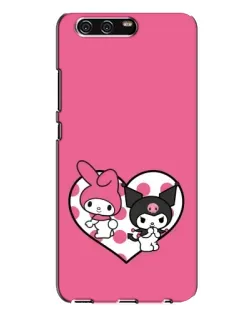 Чохол для Huawei P10 Plus (VKY) з картинкою «Kuromi та My Melody»