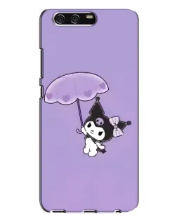 Чохол для Huawei P10 Plus (VKY) з картинкою «Kuromi з парасолькою»