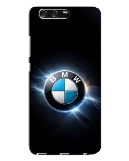 Чохол для Huawei P10 Plus (VKY) з картинкою «BMW — неонове сяйво»