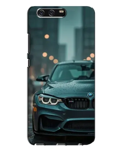 Чохол для Huawei P10 Plus (VKY) з картинкою «BMW у вогнях міста»