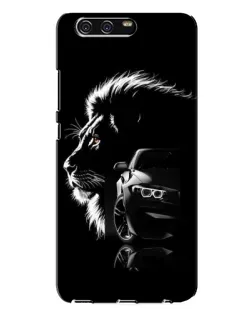 Чохол для Huawei P10 Plus (VKY) з картинкою «BMW та лев»