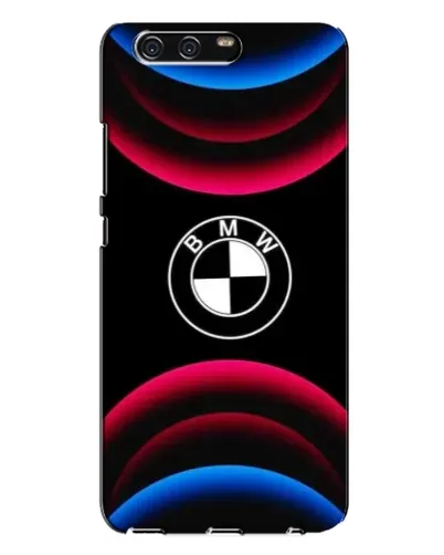 Чохол для Huawei P10 Plus (VKY) з картинкою «Логотип BMW та неонові дуги»