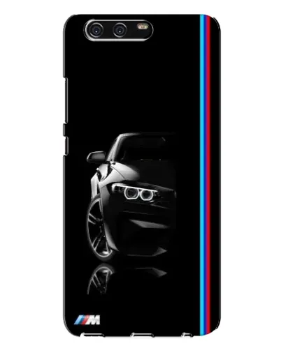 Чохол для Huawei P10 Plus (VKY) з картинкою «Силует BMW в темряві»