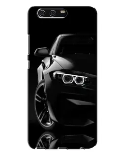 Чохол для Huawei P10 Plus (VKY) з картинкою «Чорна BMW — профіль»