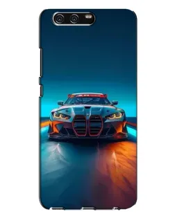 Чохол для Huawei P10 Plus (VKY) з картинкою «BMW — вогні неону»