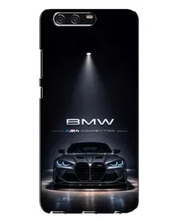 Чохол для Huawei P10 Plus (VKY) з картинкою «BMW крізь нічне місто»