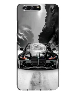 Чохол для Huawei P10 Plus (VKY) з картинкою «BMW — акварельний дрифт»