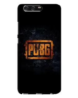 Чохол для Huawei P10 Plus (VKY) з картинкою «PUBG — золотий логотип»
