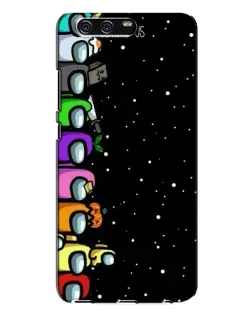 Чохол для Huawei P10 Plus (VKY) з картинкою «Команда Among Us»