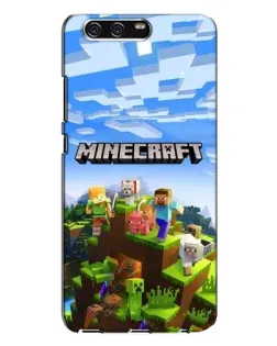 Чохол для Huawei P10 Plus (VKY) з картинкою «Minecraft класичний світ»