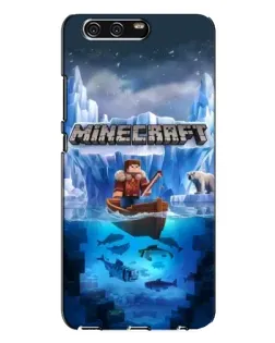Чохол для Huawei P10 Plus (VKY) з картинкою «Minecraft льодянийсвіт»