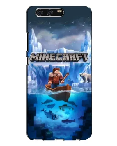 Чохол для Huawei P10 Plus (VKY) з картинкою «Minecraft льодянийсвіт»
