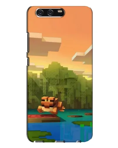 Чохол для Huawei P10 Plus (VKY) з картинкою «Майнкрафт захід сонця»