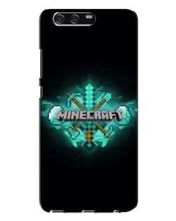 Чохол для Huawei P10 Plus (VKY) з картинкою «Minecraft Diamond лого»